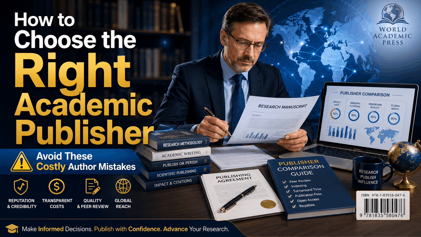 How to Choose the Right Academic Publisher for Your Book 2026