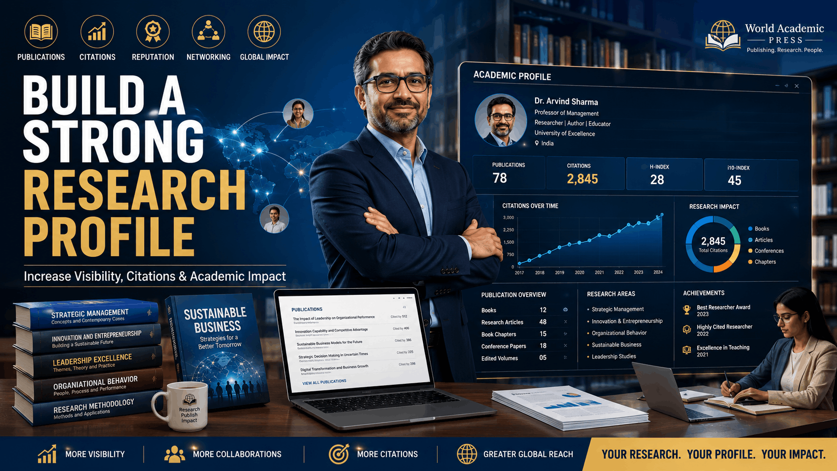 How Academic Authors Can Build a Strong Research Profile