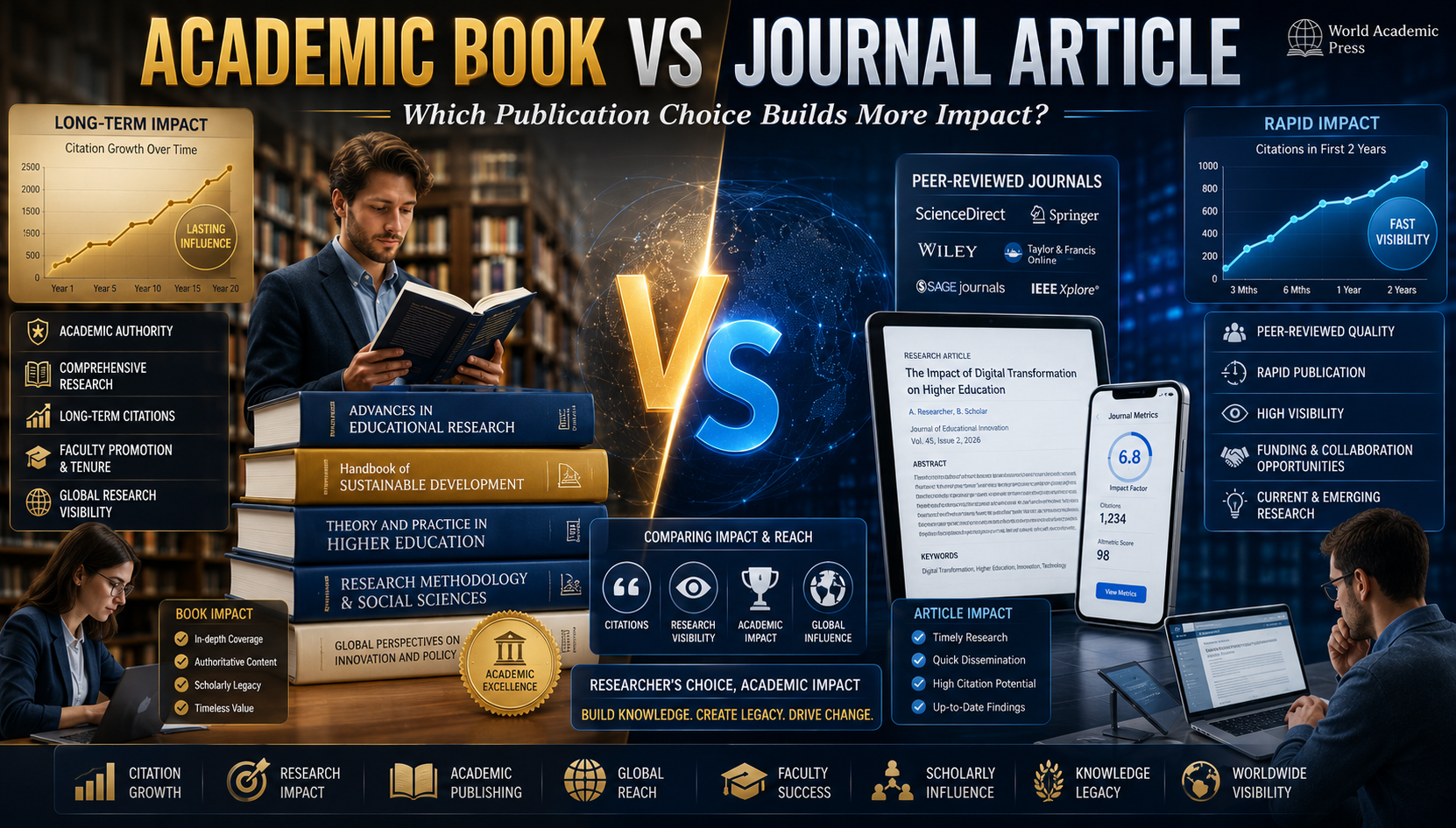 Academic Book vs Journal Article: Which Should Researchers Choose?