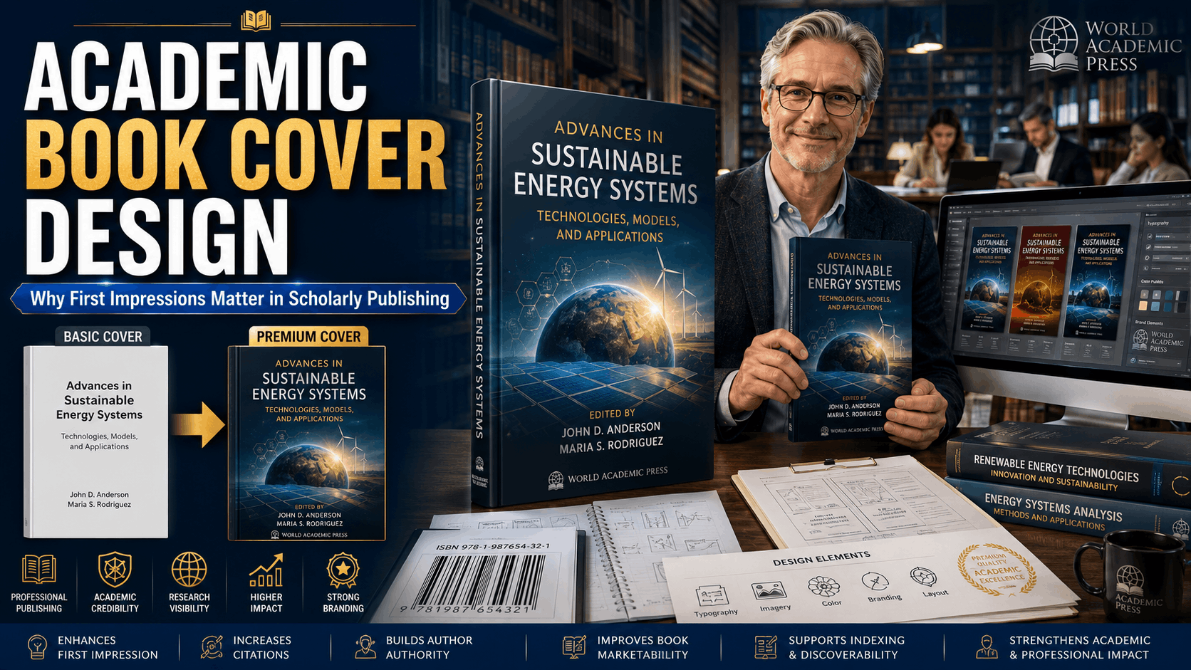 Why Academic Book Cover Design Matters in Scholarly Publishing