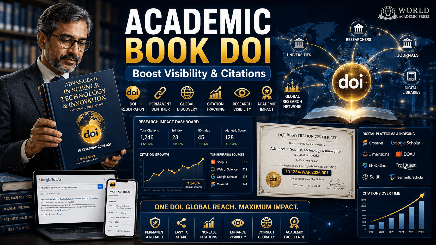 Academic Book DOI: Why It Matters for Researchers and Authors