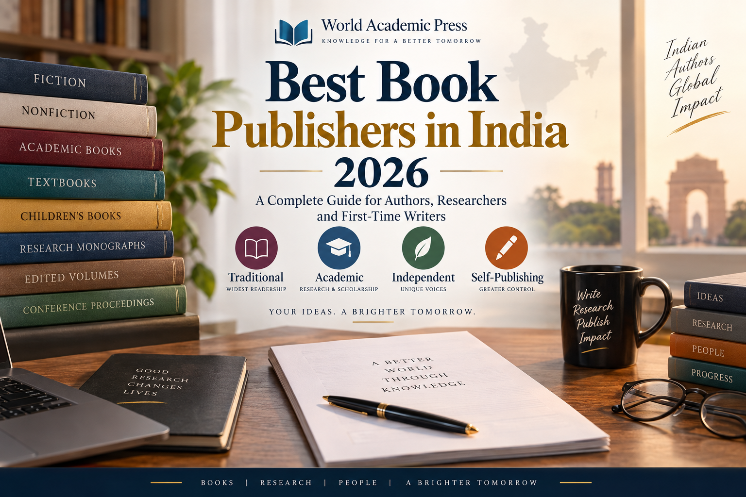 Best Book Publishers in India 2026: A Complete Guide for Authors, Researchers and First-Time Writers