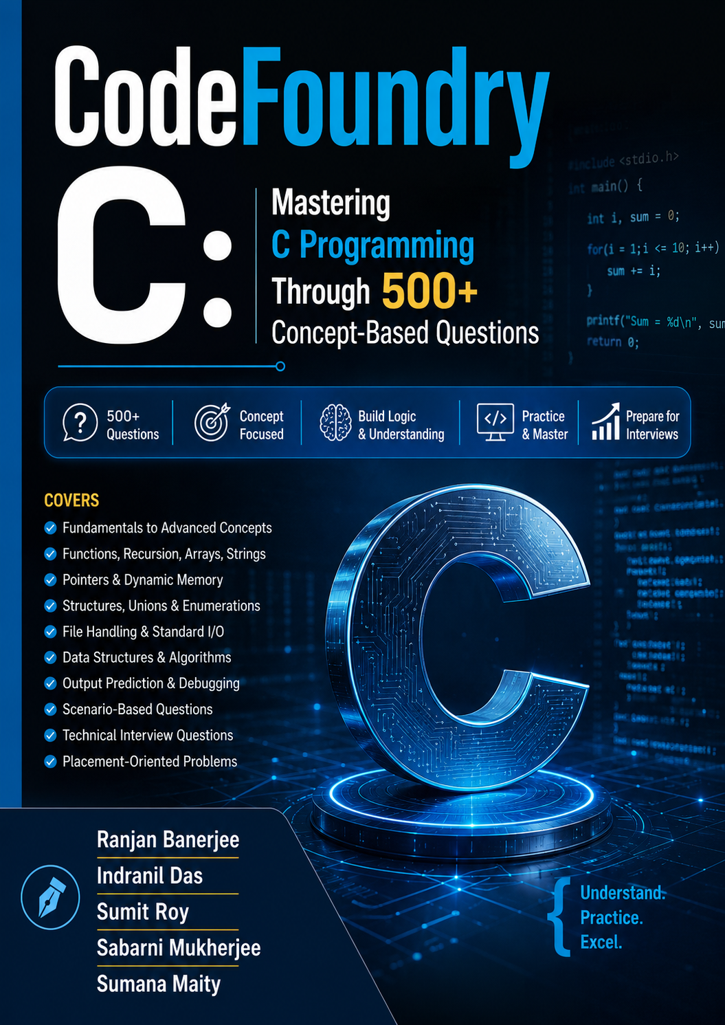 CodeFoundry Mastering C Programming Through 500+ Concept-Based Questions
