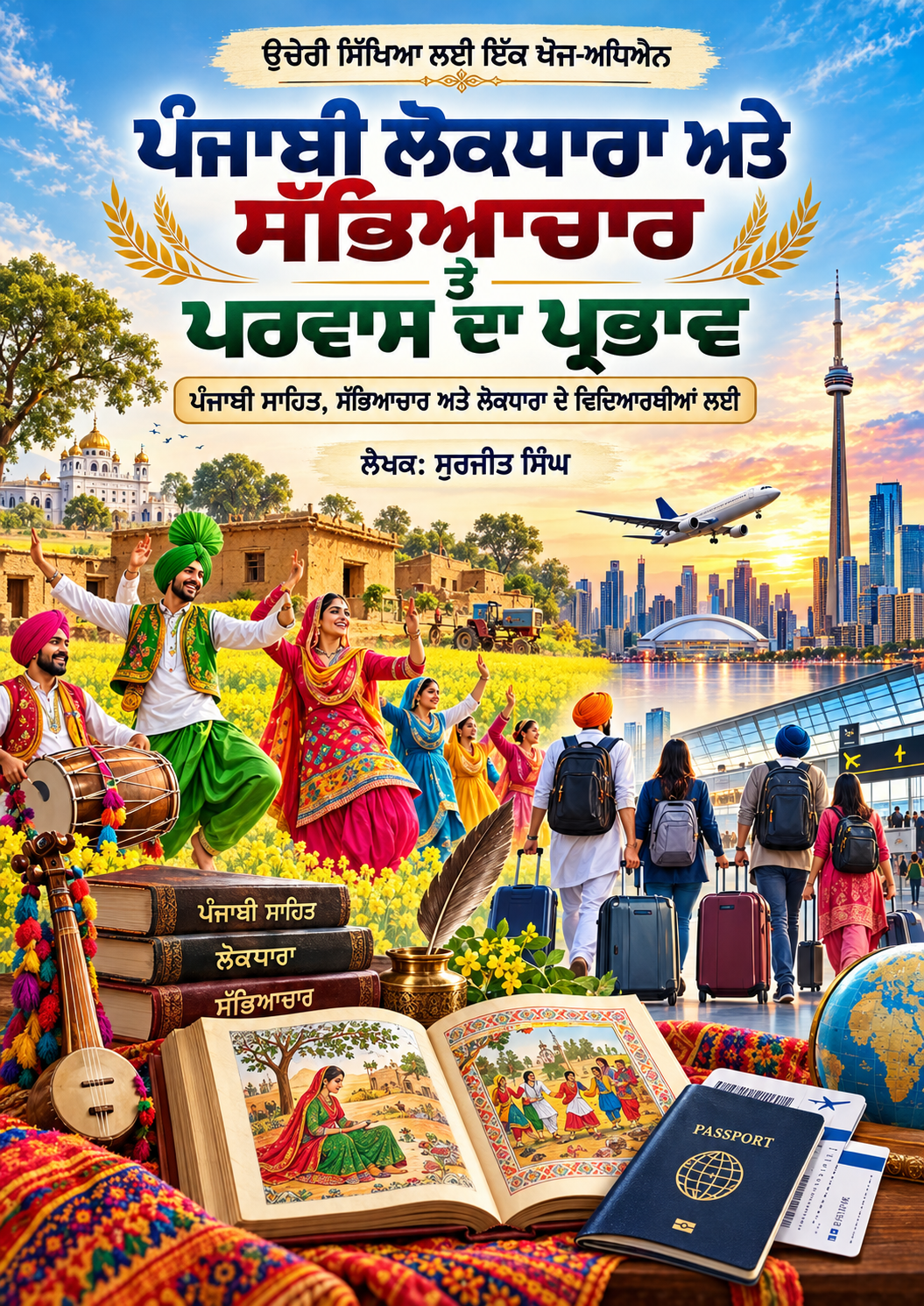 ਪੰਜਾਬੀ ਲੋਕਧਾਰਾ ਅਤੇ ਸੱਭਿਆਚਾਰ ’ਤੇ ਪਰਵਾਸ ਦਾ ਪ੍ਰਭਾਵ ਉਚੇਰੀ ਸਿੱਖਿਆ ਲਈ ਇੱਕ ਖੋਜ-ਅਧਿਐਨ